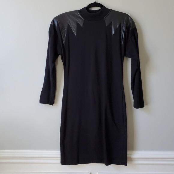 𝅺VINTAGE mod lightning bolt dress sz XS/S All That Jazz clowncore VTG mini - Picture 11 of 15